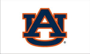 Auburn University with White Background