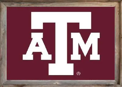 Framed Aggie Flag