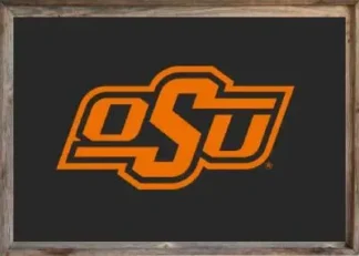 Framed Oklahoma State Flag