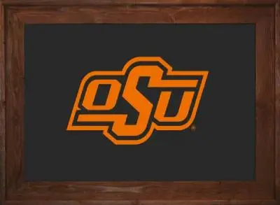 Framed Oklahoma State Flag 2 Framed Oklahoma State Flag - Image 2