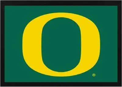 Framed Oregon University Flag 3 Framed Oregon University Flag - Image 3