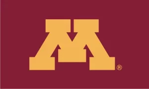 Framed Maroon Minnesota University Flag 4 Minnesota University Flag Image Maroon