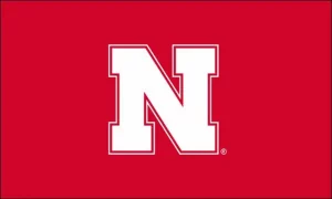 Nebraska University Flag Image
