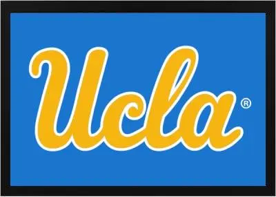 Framed UCLA Flag 3 Framed UCLA Flag Black