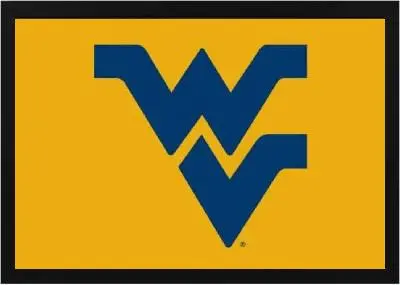 Framed WVU Flag 3 Framed WVU Flag - Image 3