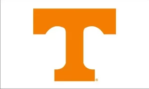 Framed White Tennessee University Flag 5 Framed White Tennessee University Flag Image