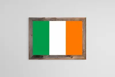 Framed Ireland Flag 4 Ireland Flag Media Post