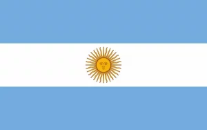 Framed Argentina Flag 5 argentina-flag