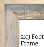 $209 - 2x3 Light Natural Frame