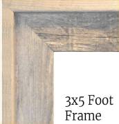 $599 - 3x5 Light Natural Frame
