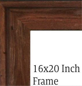 $130 - 16x20 Dark Stain