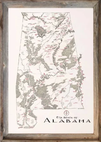 Alabama Map