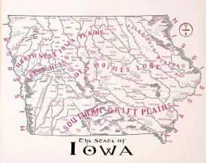Iowa Map