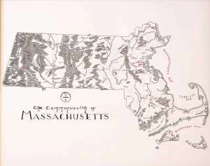 Massachusetts Map