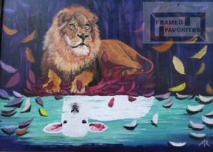 Lion and the Lamb Print