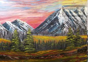 Majestic Mountains Print