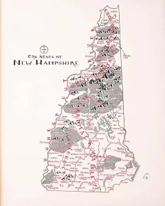 New Hampshire Map