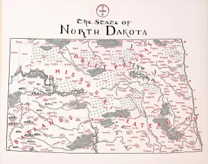 North Dakota Map