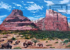 Sedona's Herd Print