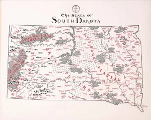 South Dakota Map