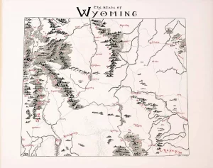 Wyoming Map