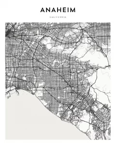Anaheim Map