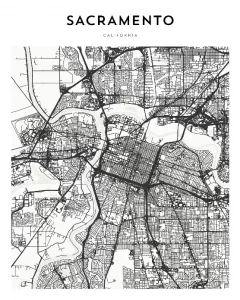 Sacramento Map
