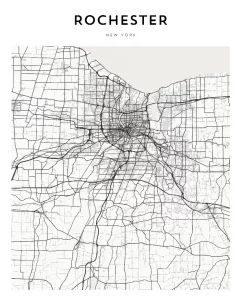 Rochester Map