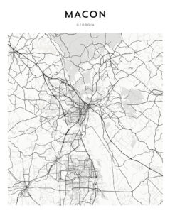 Macon Map