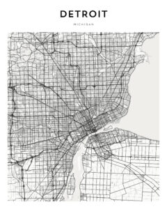 Detroit Map