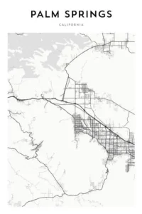 Palm Springs Map